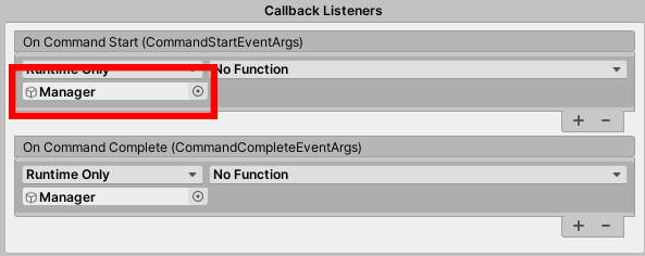 Command Callbacks