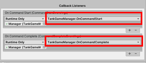 Command Callbacks